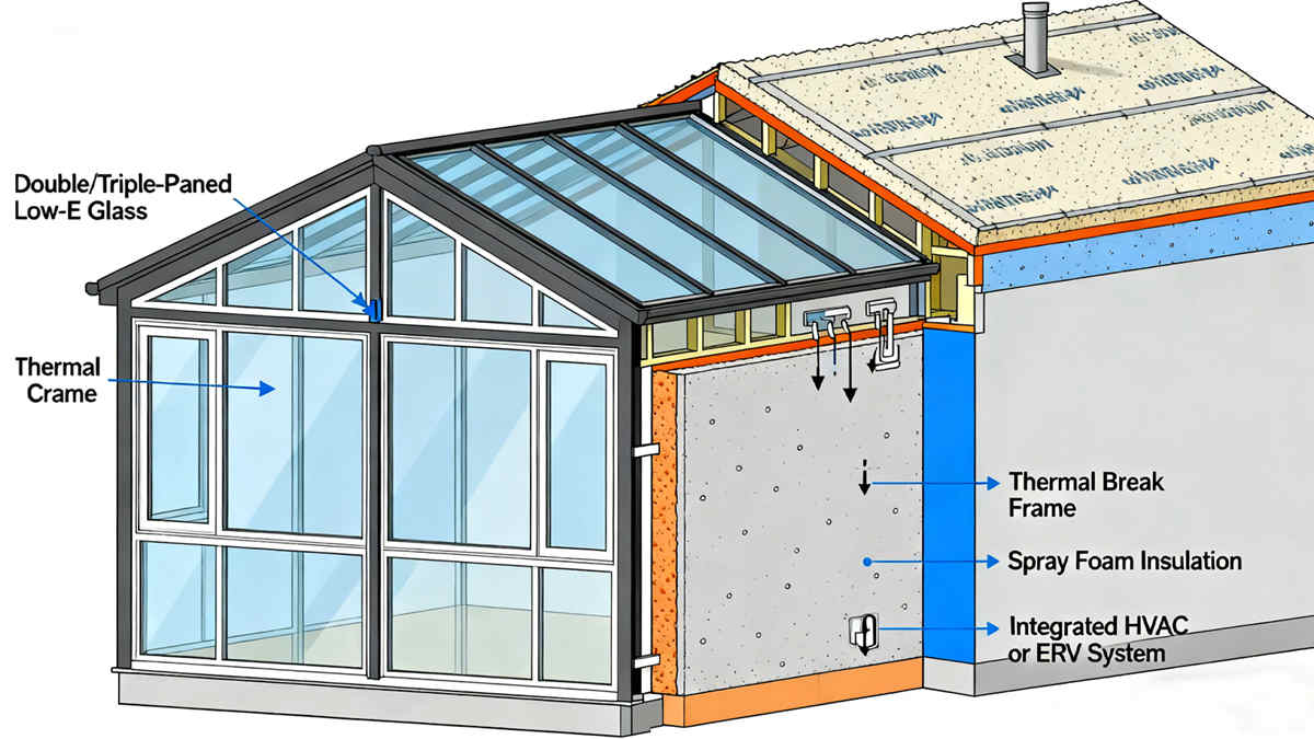 modern four season room designs, four season room ideas